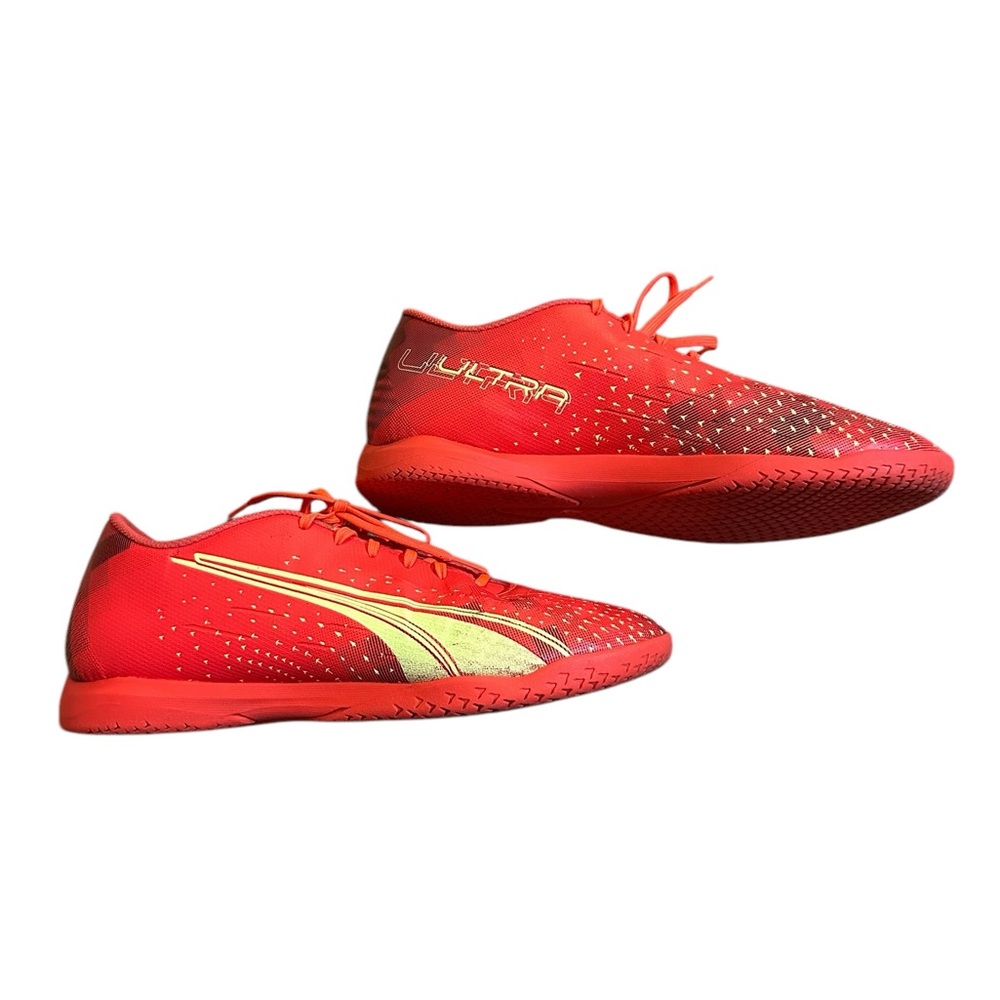 Puma Men’s Ultra Play Indoor Shoes Size 12 Color Orange - Picture 6 of 8
